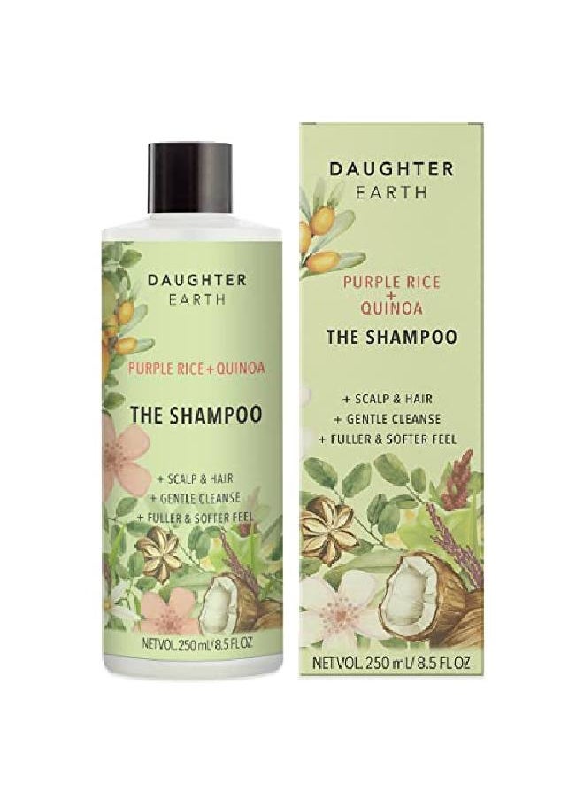 DAUGHTER EARTH - The Shampoo for Nourishment Hairfall rescue Dandruff and frizzy hair Sulfate free SLS and Paraben Free Volumizing Shampoo 250 mL - Image 1