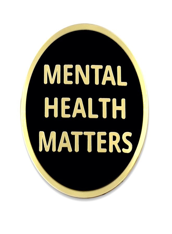 PinMaze دبوس طية صدر السترة للتوعية بالصحة النفسية - شارة هدية للصحة النفسية - Image 1