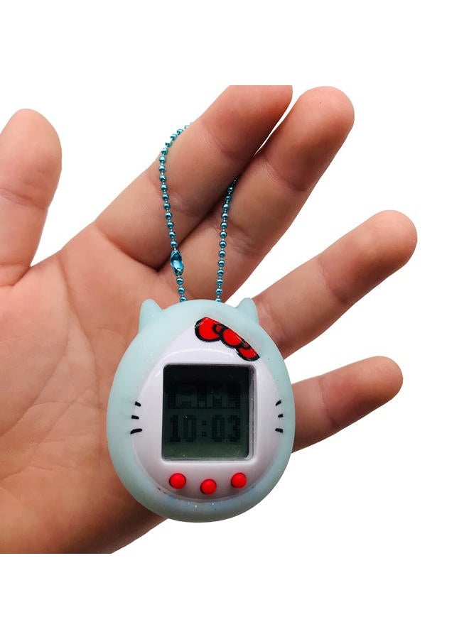RAWECUD Protective Silicone Case Cover for Tamagotchi Hello Kitty 42892/42891 with Color Chain(Only Cover) (Blue) - Image 4