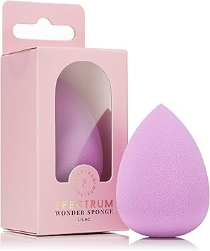 Spectrum Spectrum Lilac Makeup Blending Wonder Sponge Flawless Foundation Concealer Application Vegan CrueltyFree  - Image 1