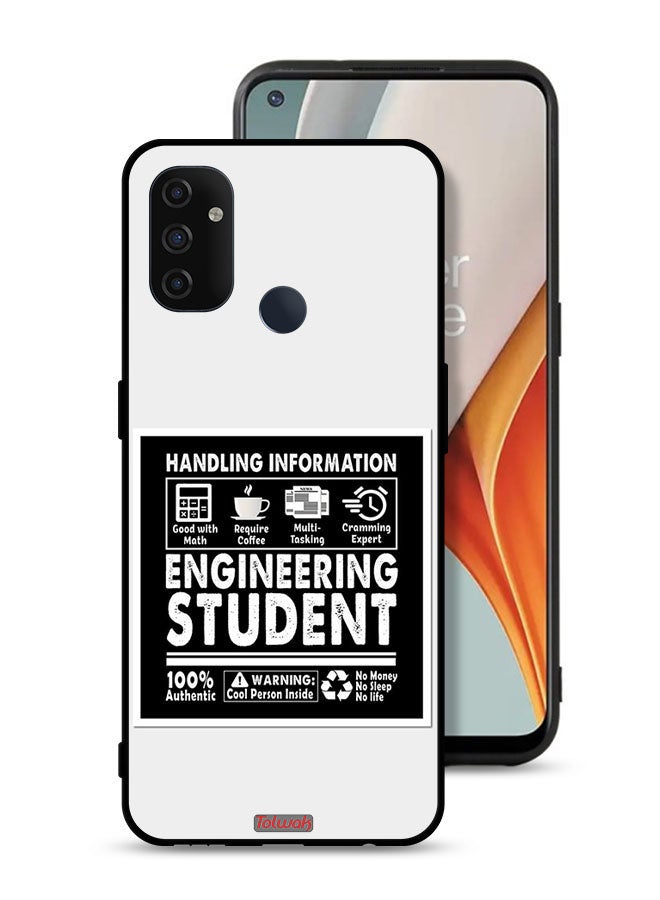 Tolwak OnePlus Nord N100 Protective Case Cover Engineering Student Sticker - Image 1