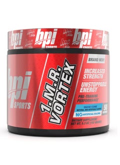BPI Sports 1.M.R Vortex Pre Workout Powder,Snow Cone,50serv