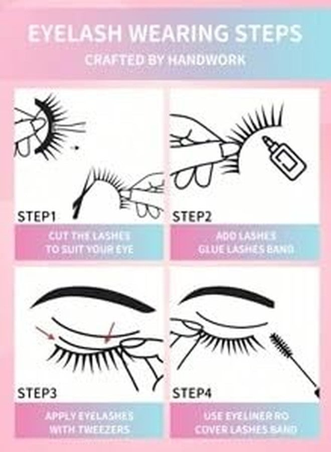 DOLO Magic Elevate your beauty routine with Eyelashes natural & soft eyelashes 10 PCS SET Best result handmade - Image 5