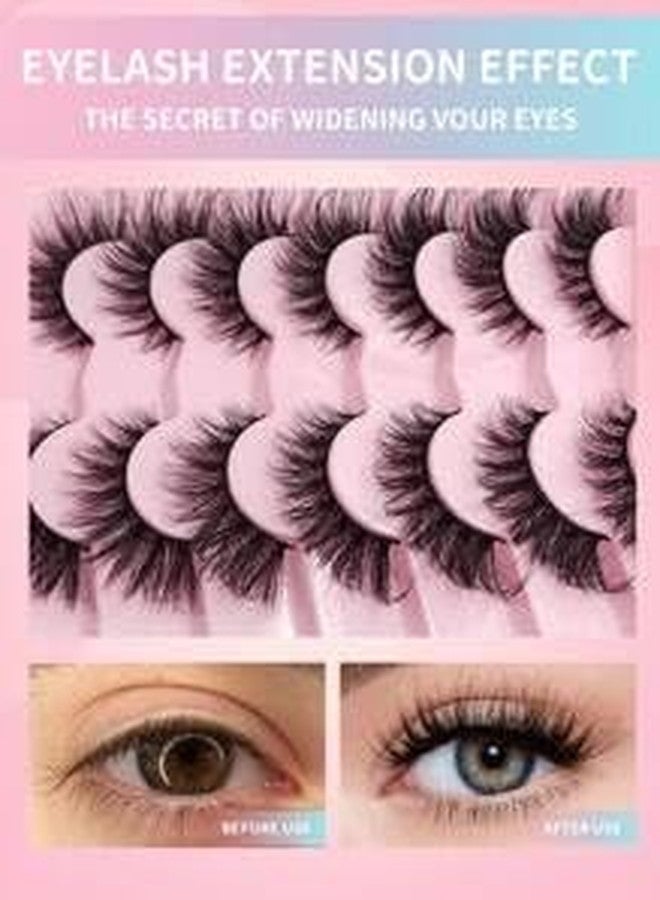 DOLO Magic Elevate your beauty routine with Eyelashes natural & soft eyelashes 10 PCS SET Best result handmade - Image 3