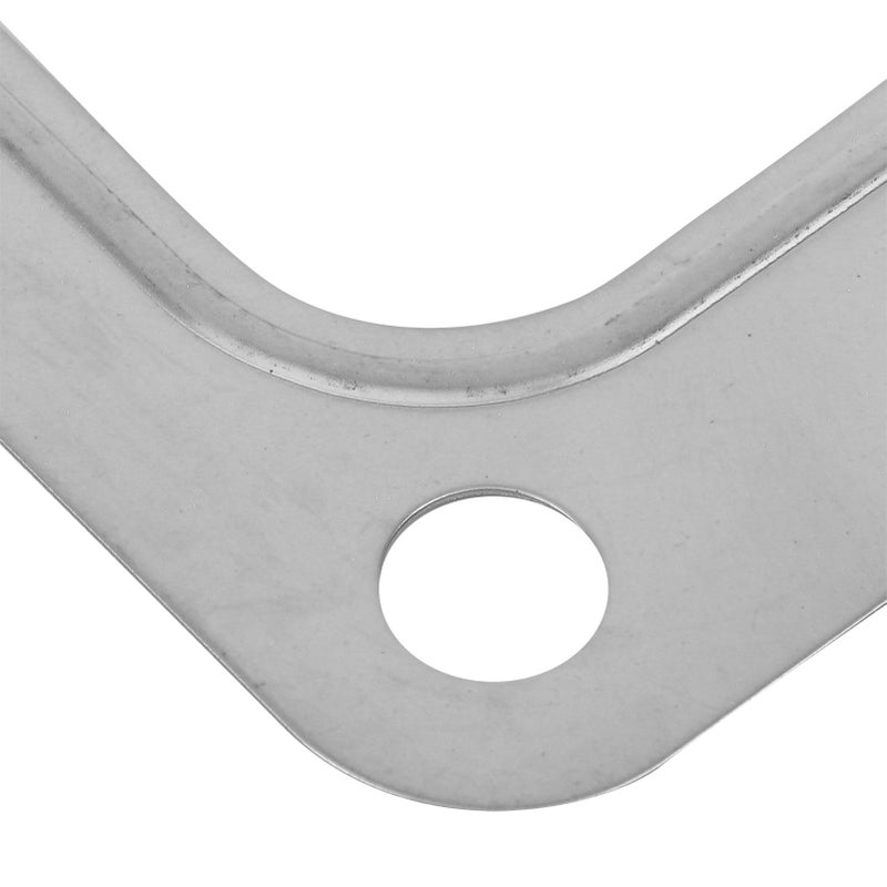 Turbo T4 Flange Gasket Stainless Steel 4 Bolt Hole SeparateType Metallic Crush Style - Image 4