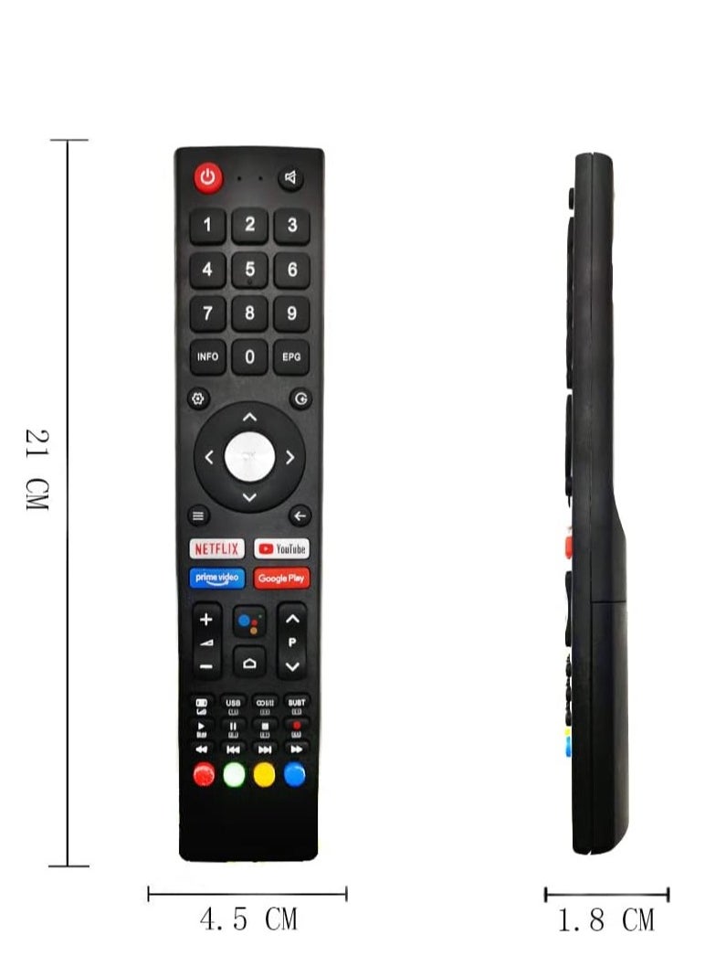 ELTRAZONE Replacement Saba Changhong ChiQ Remote Control GCBLTV02ADBBT – Compatible with Saba, Changhong, and ChiQ TVs – Battery Included  - Image 3