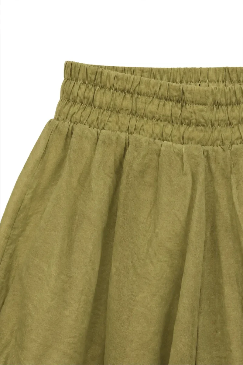 Mixray MIXRAY Women's High-Waist Mini Shorts