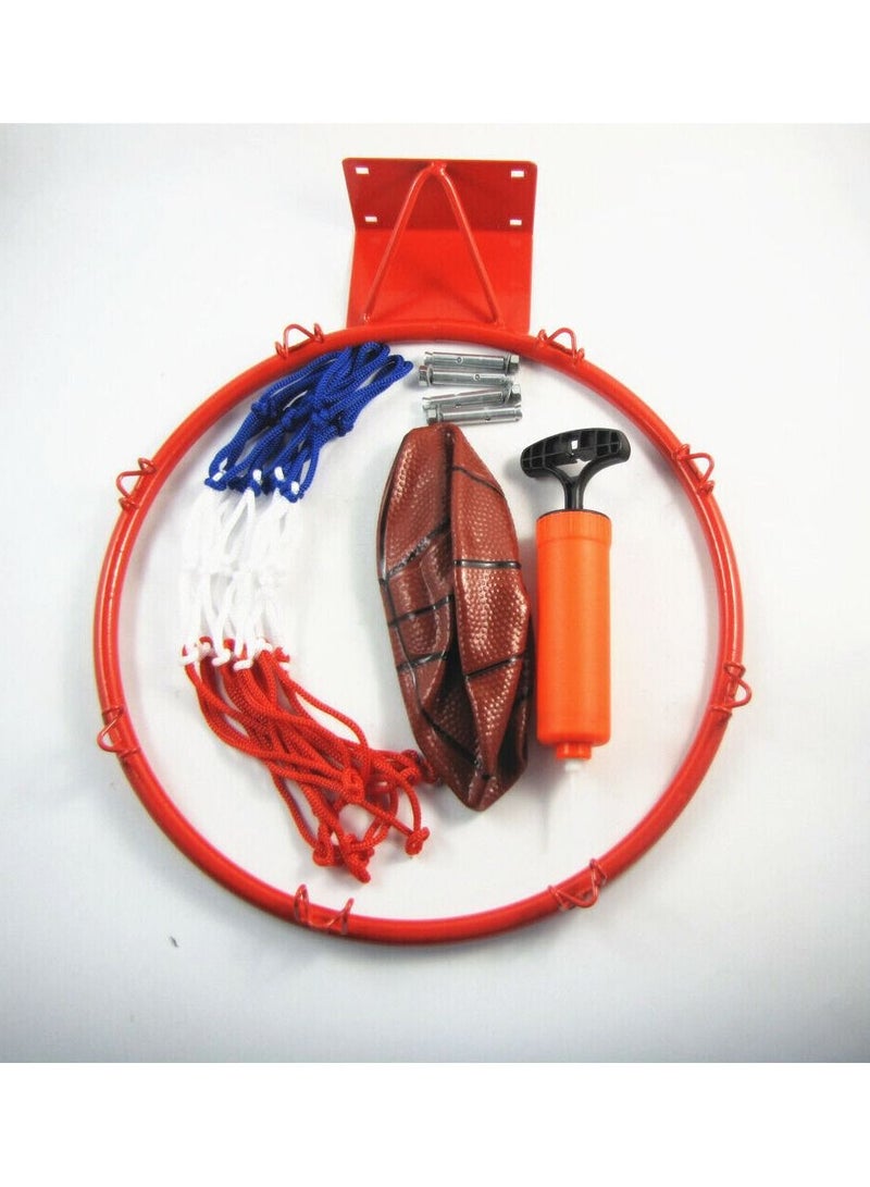Mini Basketball Hoop Rim Net Set Shooting Practice Training  - Image 2