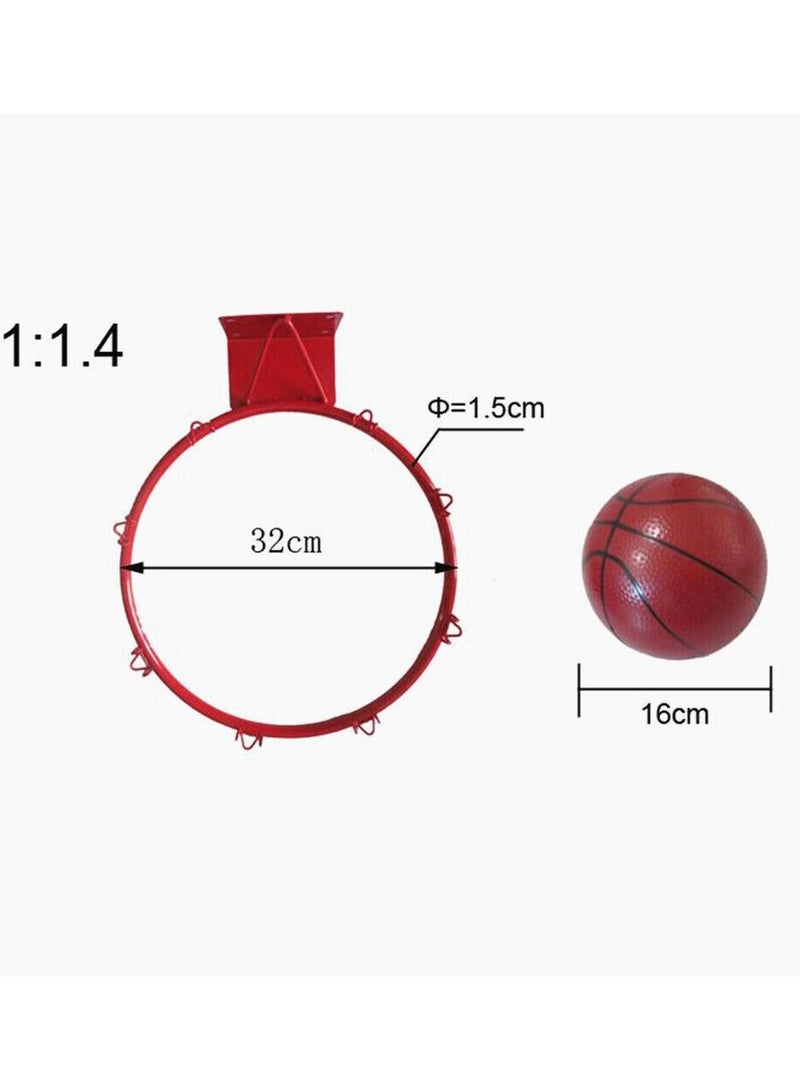 Mini Basketball Hoop Rim Net Set Shooting Practice Training  - Image 3