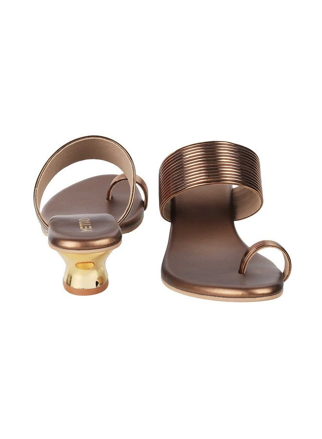 مترو حذاء Metro Women Antic Gold Fashion Kitten Heel Slip-on مقاس المملكة المتحدة/4 الاتحاد الأوروبي/37 (32-238) - Image 5