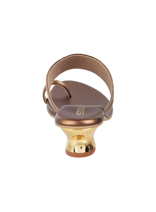 مترو حذاء Metro Women Antic Gold Fashion Kitten Heel Slip-on مقاس المملكة المتحدة/4 الاتحاد الأوروبي/37 (32-238) - Image 4