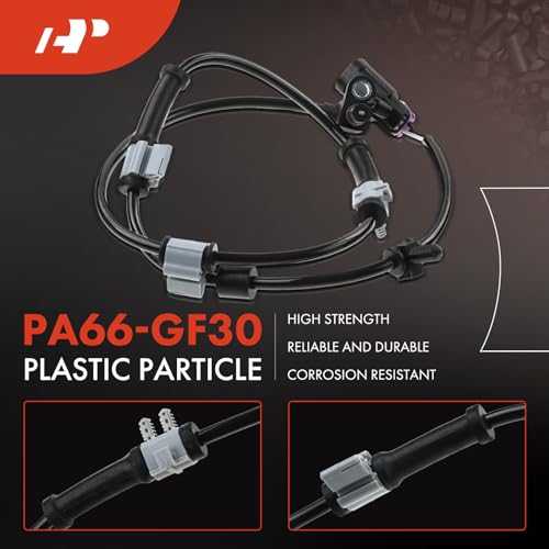 A-Premium ABS Wheel Speed Sensor Compatible with Oldsmobile, Buick, Saab, Chevy & GMC Models - 9-7x, Trailblazer EXT/Envoy XL 2002-2006, Trailblazer/Envoy 2002-2009, Bravada, Envoy XUV, Rainier, SSR - Image 4