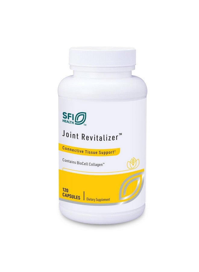 Klaire Labs Klaire Labs Joint Revitalizer - Patented Hydrolyzed Collagen Peptide Formula with Chondroitin, MSM & Hyaluronic Acid, Hypoallergenic Connective Tissue Support (120 Capsules) - Image 1