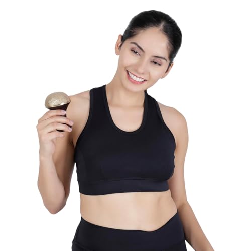 Soulvinee Bronze Kansa Natural Vatki Cup Ayurvedic Detox Manual Foot Massager Relaxation And Deep Cleaning Ancient Indian Technique One Side Finishing With Round Line - Image 2