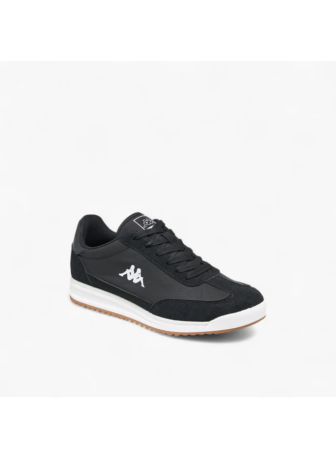 Kappa Men's Logo Print Lace-Up Sneakers
