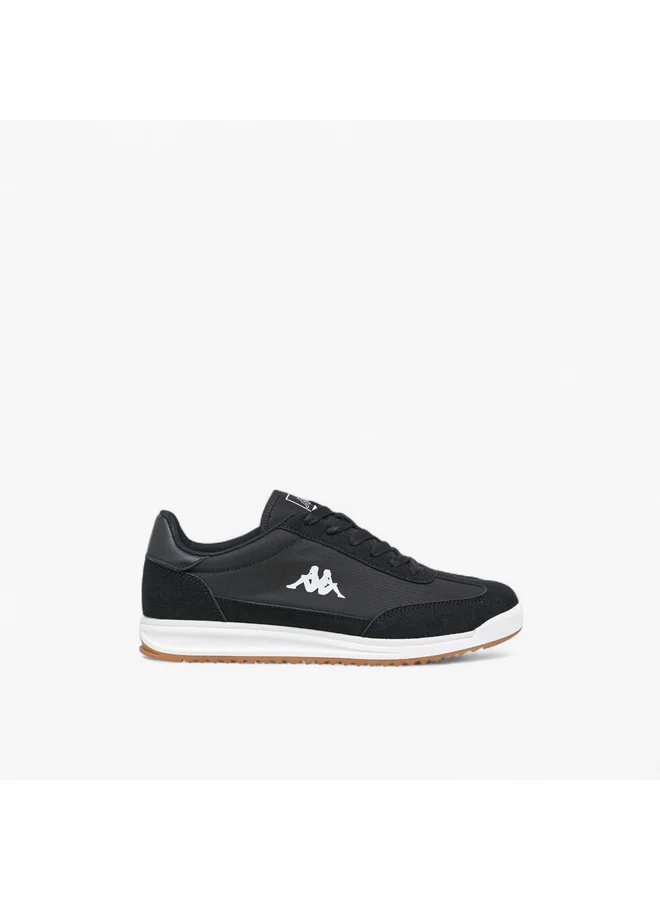 Kappa Men's Logo Print Lace-Up Sneakers