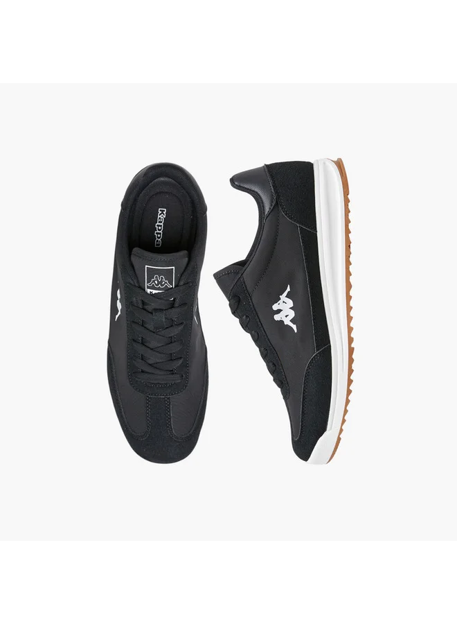 Kappa Men's Logo Print Lace-Up Sneakers