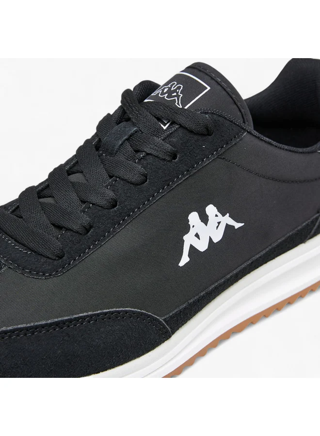 Kappa Men's Logo Print Lace-Up Sneakers