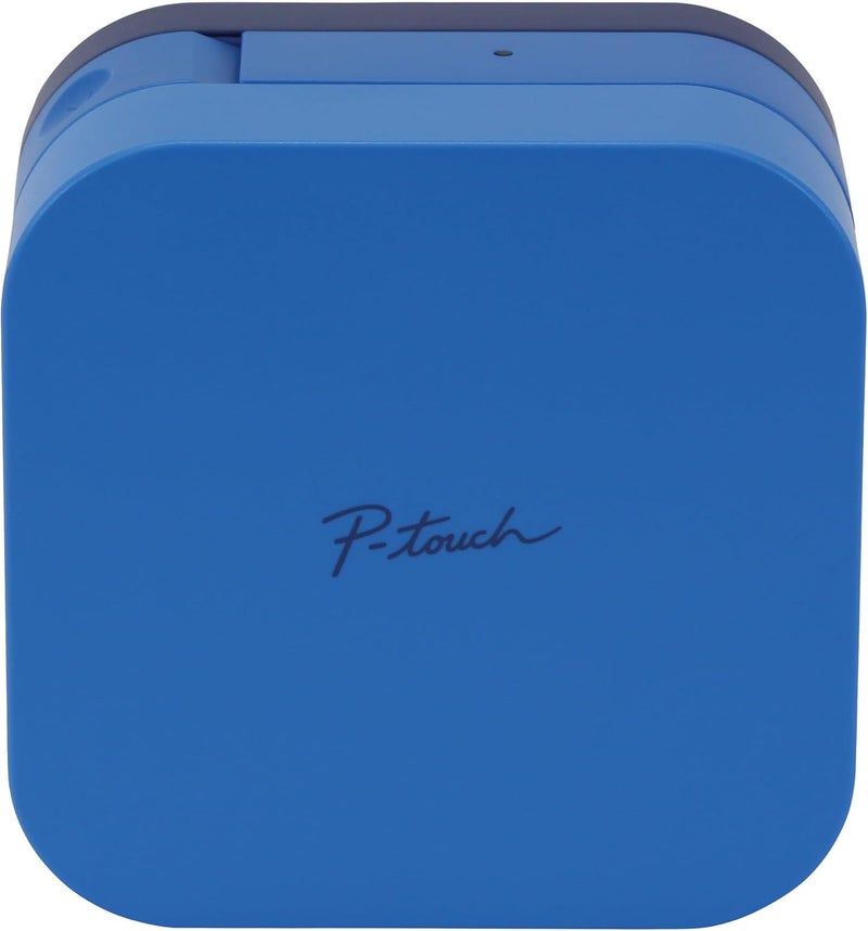 brother P-Touch Cube Smartphone Label Maker, Bluetooth Wireless Technology, Multiple Templates Available, Apple & Android Compatible - Blue, 2.5 x 4.6 x 4.6 inches - Image 1