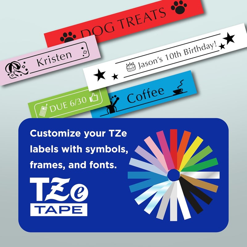 brother P-Touch Cube Smartphone Label Maker, Bluetooth Wireless Technology, Multiple Templates Available, Apple & Android Compatible - Blue, 2.5 x 4.6 x 4.6 inches - Image 3