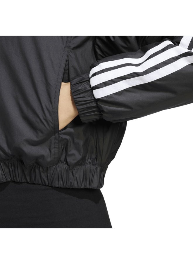 Adidas adidas W ESS 3S IN B J Black 0 JACKETS for Women - 2XS  - Image 5