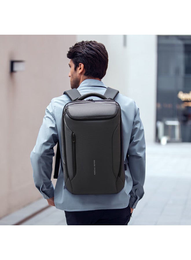 Mark Ryden Men's 17.3-inch Laptop Backpack Business Double Shoulder Bag School Bag Mr9031 Graphite Gray Upgrade Version - Image 2