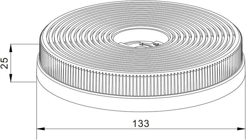 Firegas Carbon Filter CC130, Replacement Carbon Filter for Cooker Hoods, for Recirculating Extractor Fan - Image 4