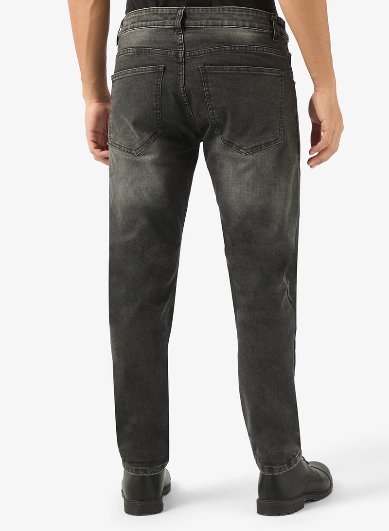 سفنتي فايف جينز بقصة مستقيمة - Image 3