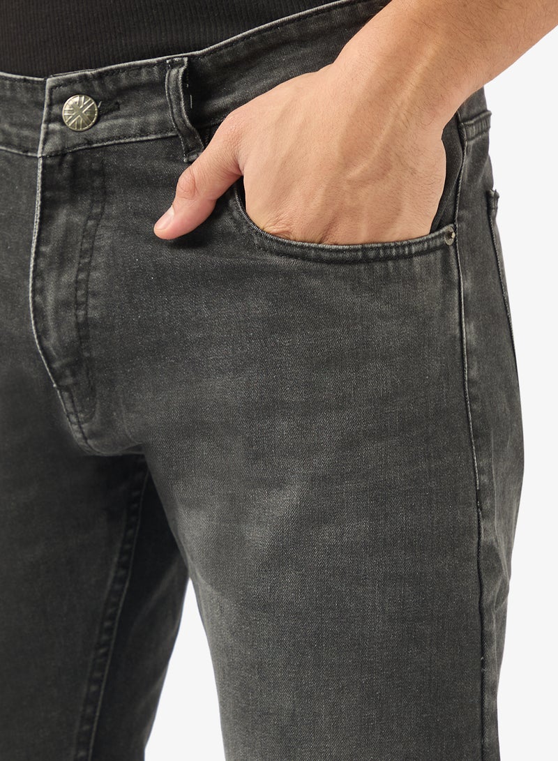 سفنتي فايف جينز بقصة مستقيمة - Image 4