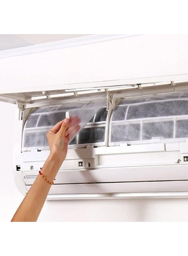 Anti-Dust Air Conditioner Filter Papers Cuttable Outlet Net Cleaning Filter Mesh Household Filter Screen Purification 30*40cm (White, 2 pieces) - Image 2