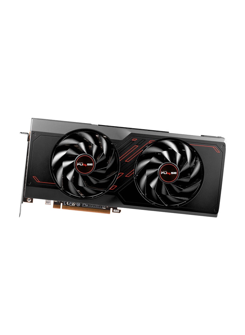Sapphire - Pulse Radeon RX 7800 XT 16GB GDDR6, AMD RDNA 3 Architecture, 3840 Stream Processors, 60 Compute Units with RT+AI Accelerators, 2430 MHz Boost Clock, 2124 MHz Game Clock, 64MB Infinity Cache, 8K Resolution, Dual-X Cooling with Dual-Ball Bearing Fans, DisplayPort 2.1, HDMI, PCIe 4.0, AMD FidelityFX Super Resolution, FreeSync, TriXX Boost | 11330-02-20G - Image 1