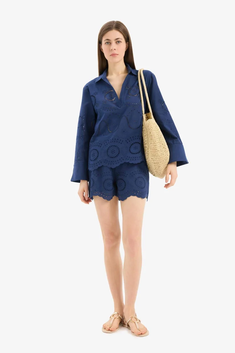 ديفاكتو Fall in Love Regular Fit Brode Beach Shorts