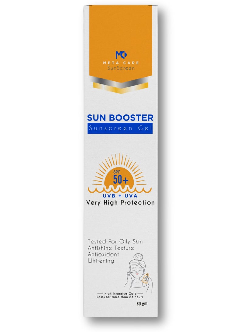ميتا كير صن بوستر مرطب واقي شمس بمعامل حماية 50+ 80 جرام - Image 2