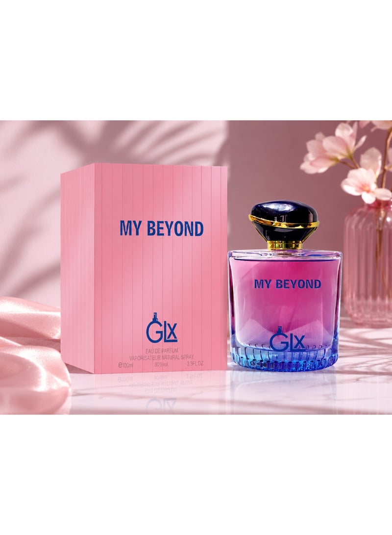 GLX My Beyond Eau De Parfum for Women – 100ml | Floral Fruity Musky Fragrance – Long Lasting Elegant Feminine Scent - Image 2