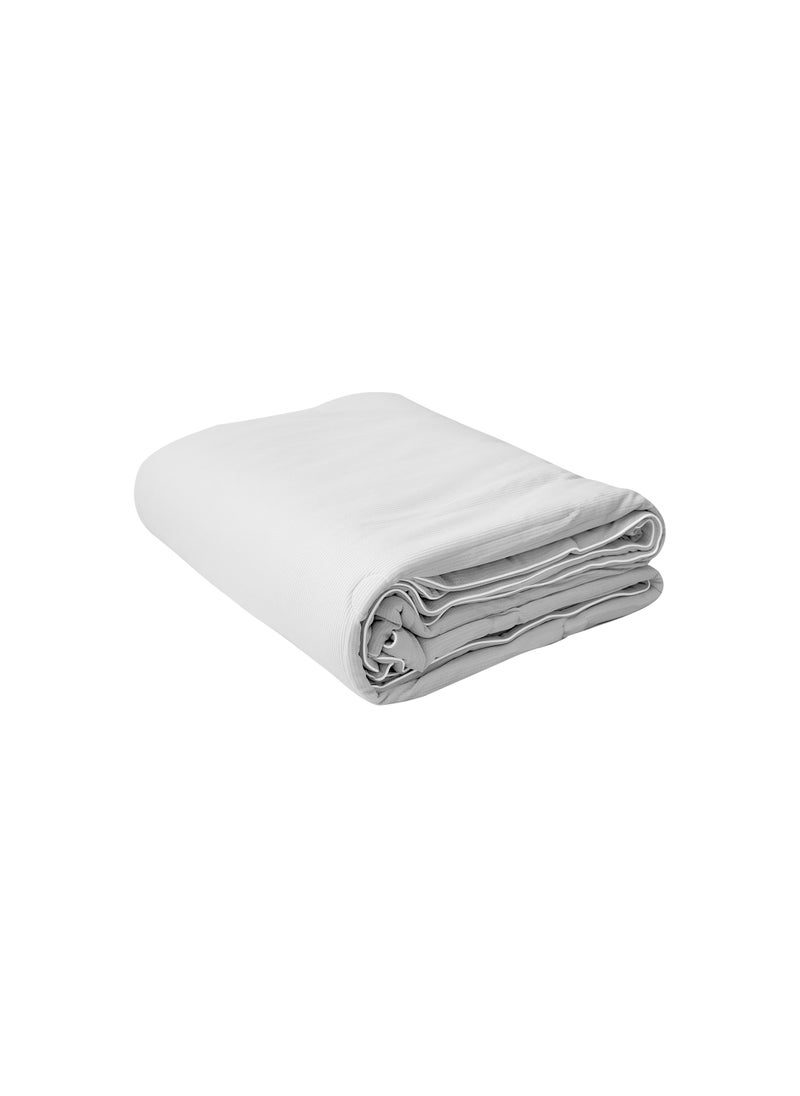 American Linen - Premium King Size Summer Quilt 240X220 White - Image 1