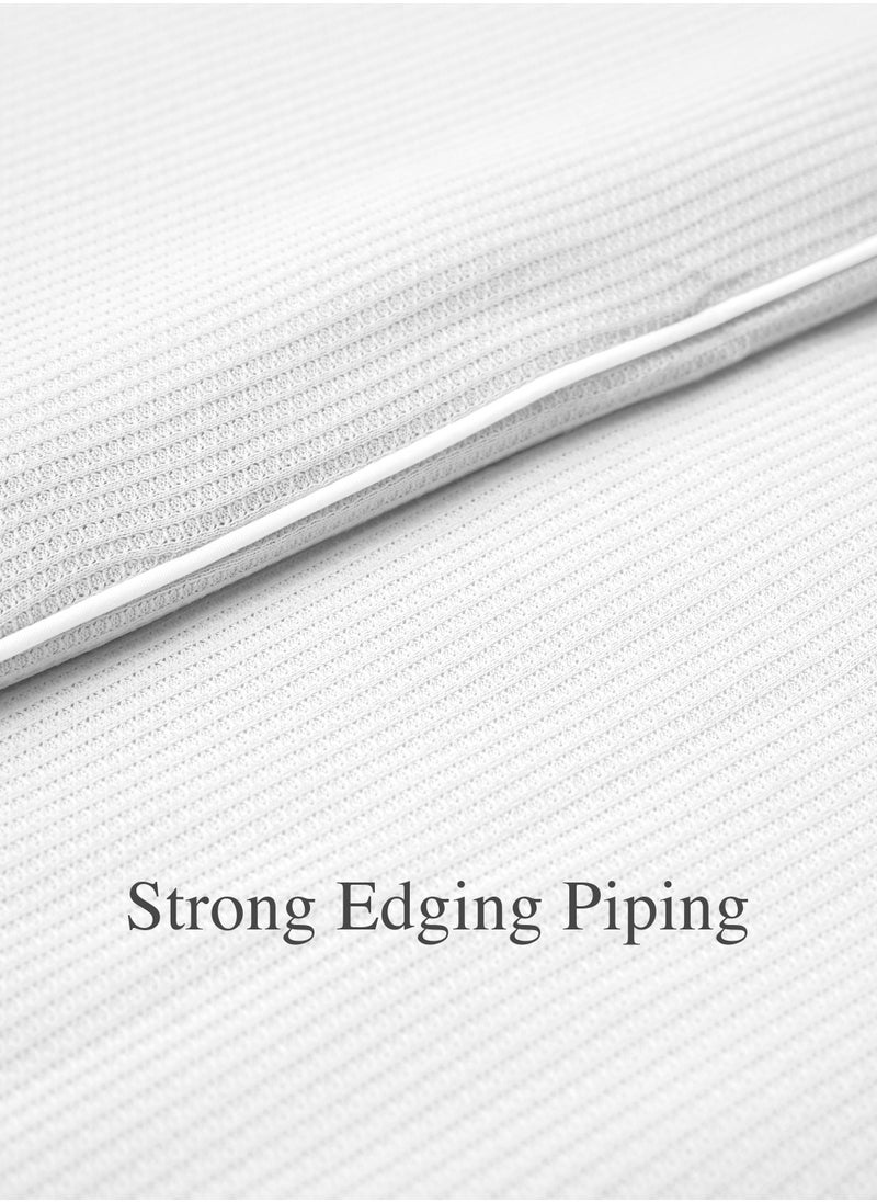 American Linen - Premium King Size Summer Quilt 240X220 White - Image 1