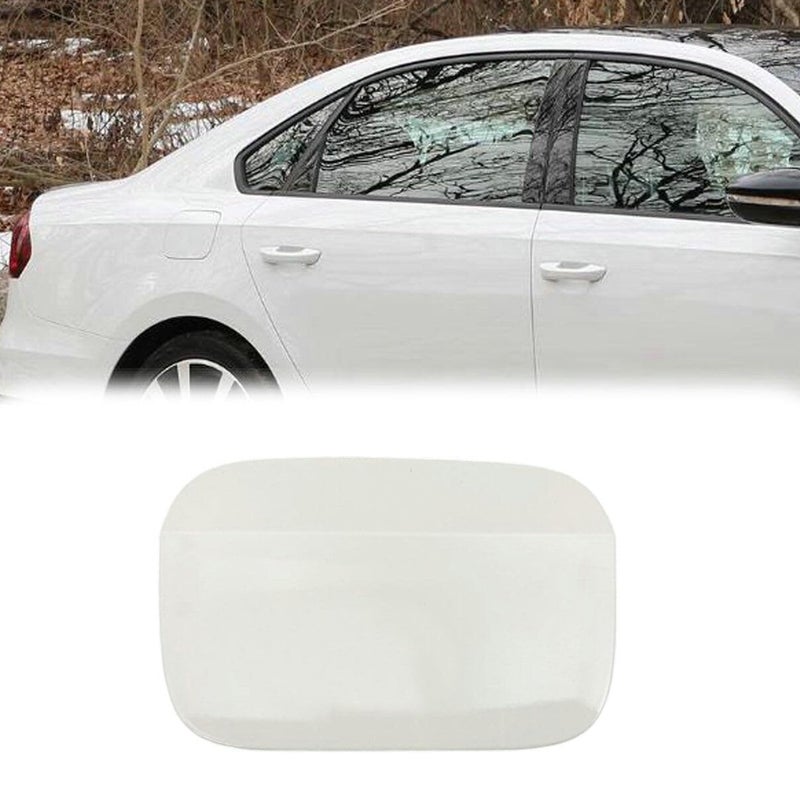Lid Gas Tank Cover Fuel Gas Tank Door Cover Caps For VW Volkswagen Passat 20122018 Not Fit for Jetta 561809857 White
