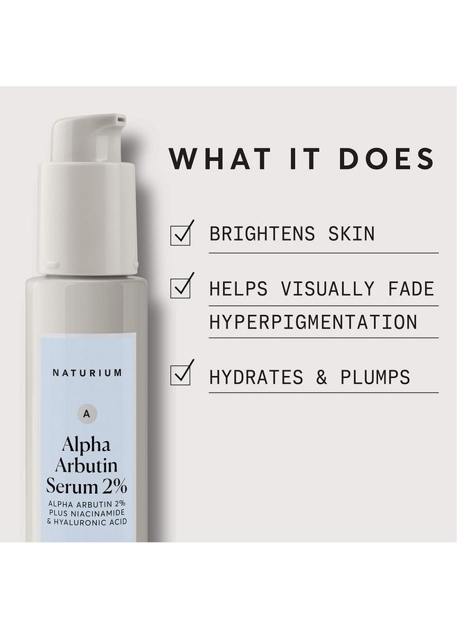 NATURIUM Naturium Alpha Arbutin Serum 2% with Alpha Arbutin, Niacinamide & Lemon, Face & Skin Care, 1 oz  - Image 4