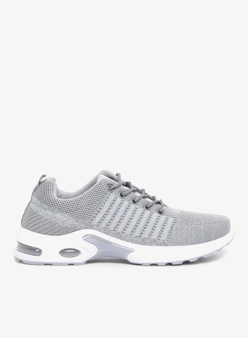 ستايلي اكتيف ستيلي سنيكرز برباط وجزء علوي محبوك - Image 1