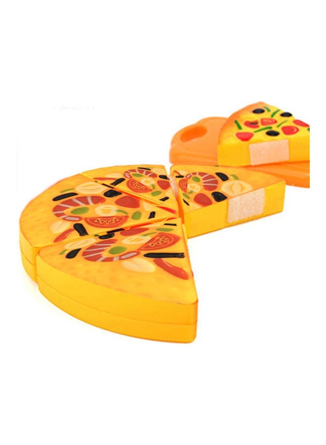 نيبمينينت Simulation Pizza Party Fast Food Slices Cutting Play - Image 3