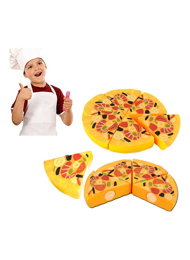 نيبمينينت Simulation Pizza Party Fast Food Slices Cutting Play - Image 2