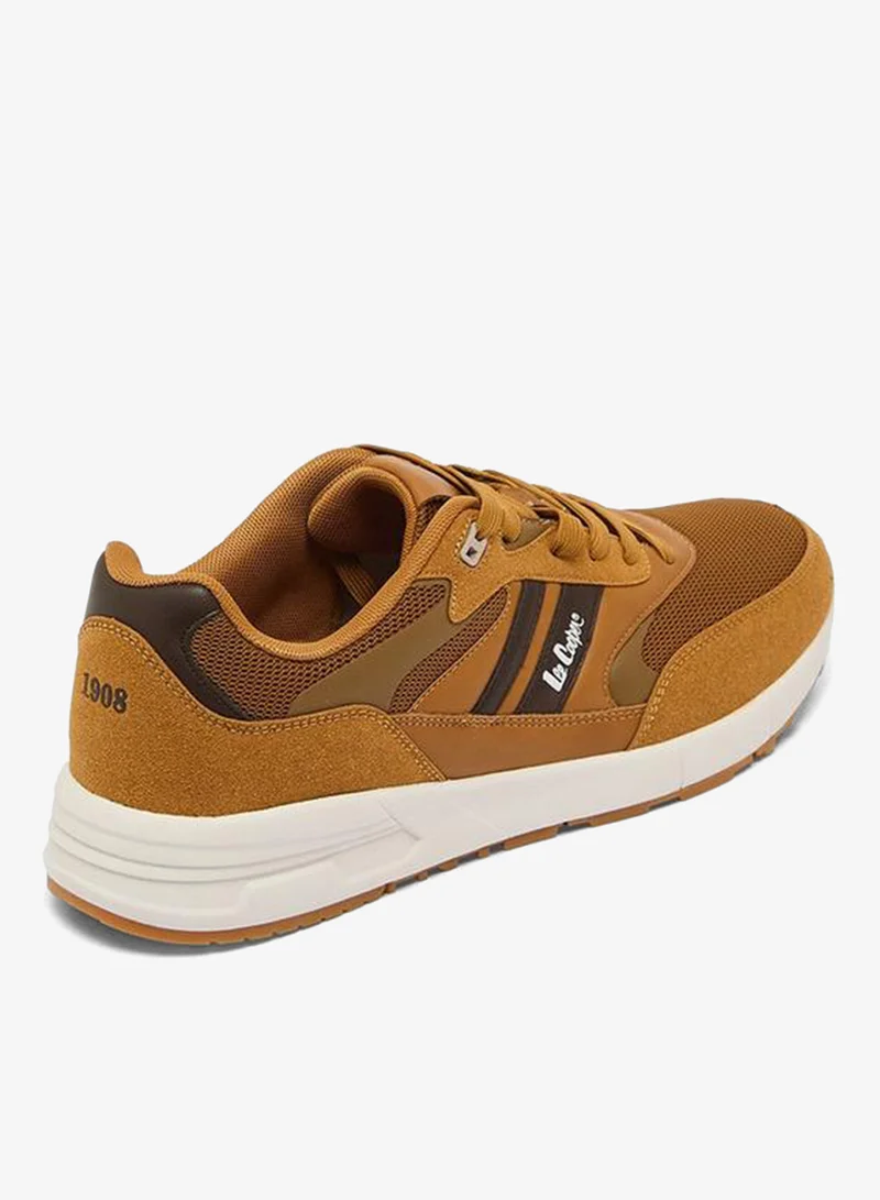 Lee Cooper TAN Men Lace-Up Ankle Sneakers for Men | Best Price UAE