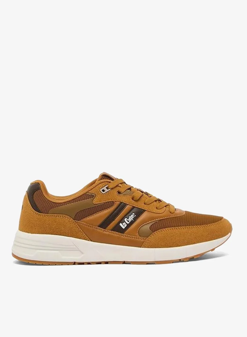 Lee Cooper TAN Men Lace-Up Ankle Sneakers for Men | Best Price UAE