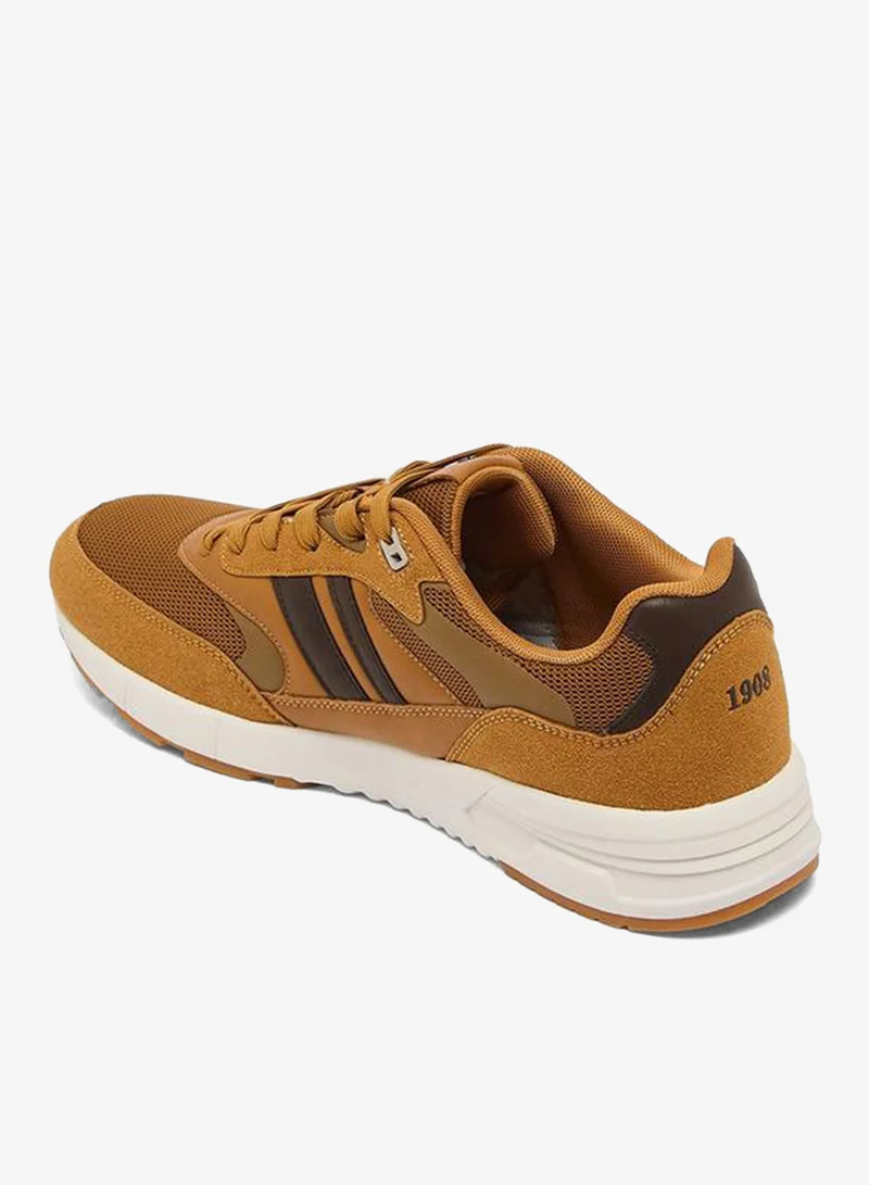Lee Cooper TAN Men Lace-Up Ankle Sneakers for Men | Best Price UAE