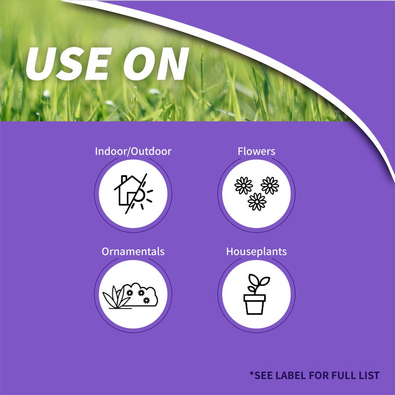 Bonide Systemic Houseplant Insect Control, 8 oz Ready-to-Use Granules for Indoors and Outdoors, Protects Plants from Insects - Image 2