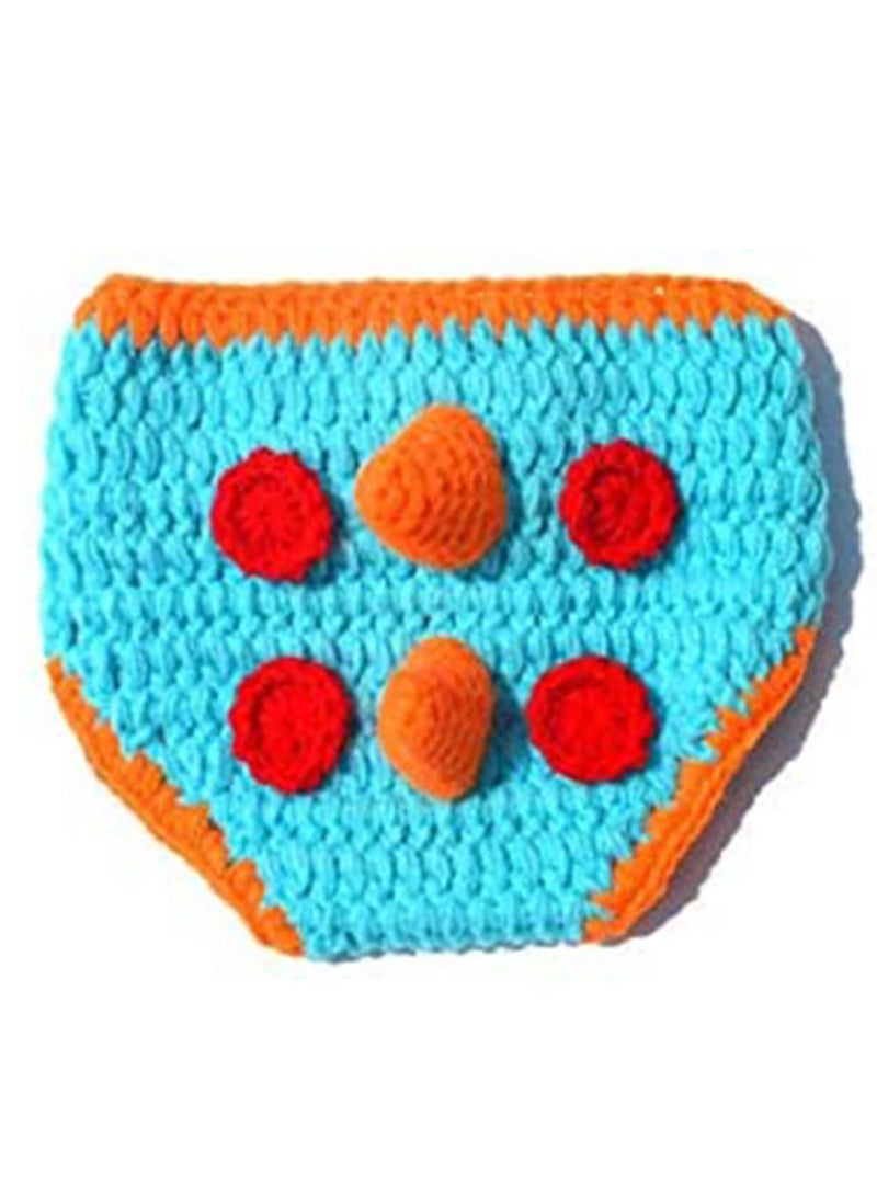 كاست ويف Baby Photography Props Newborn Boy Photo Shoot Clothes Crochet Outfits Photoshoot Costume Accessory for Baby Boys Girls Infant - Image 4