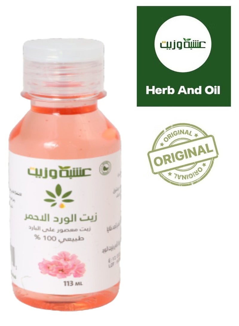 Herb and Oil Red Rose Oil from Herb Oil 113ml Original - Image 1