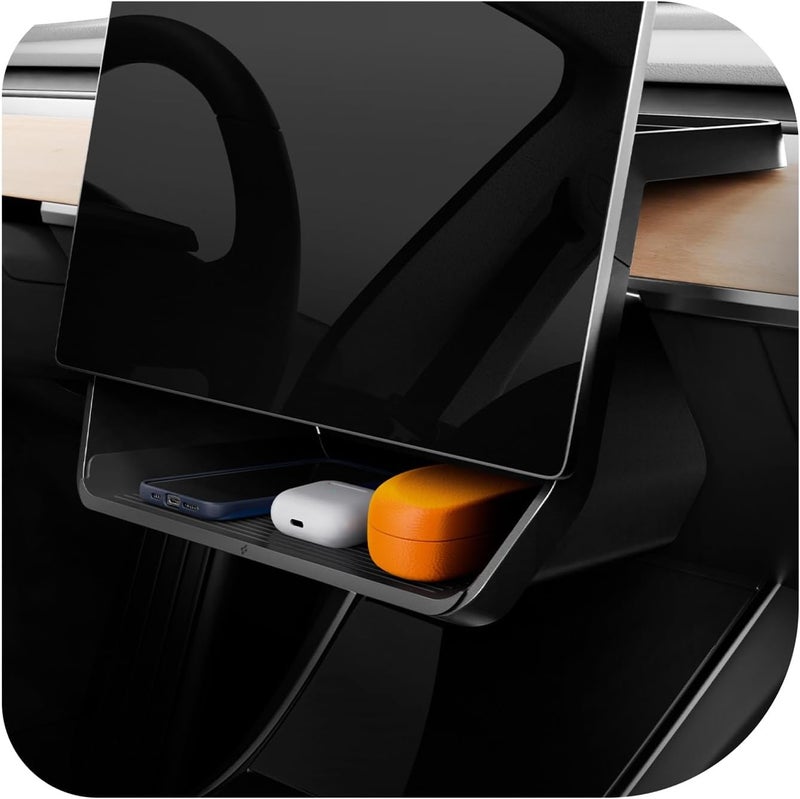 Spigen Under Screen Storage Organizer for Tesla Model 3 and Y - Image 1