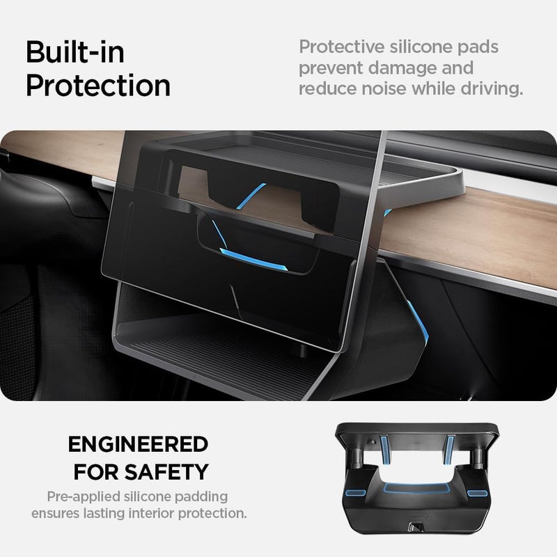 Spigen Under Screen Storage Organizer for Tesla Model 3 and Y - Image 5
