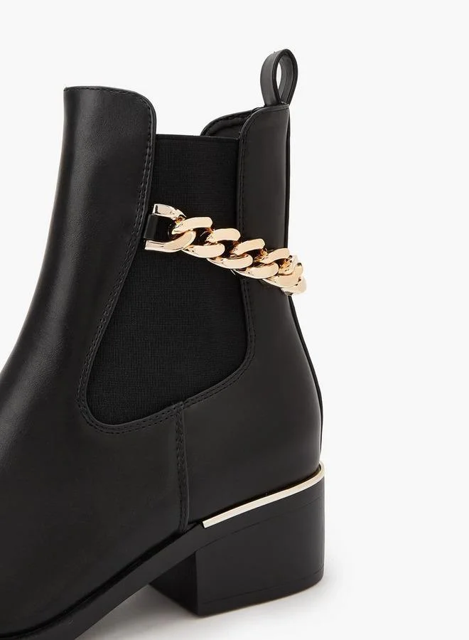 Flora Bella By Shoexpress Women's Block Heel Ankle Boots